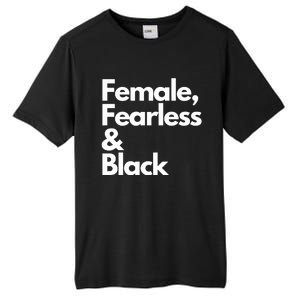 Female Fearless And Black Tall Fusion ChromaSoft Performance T-Shirt