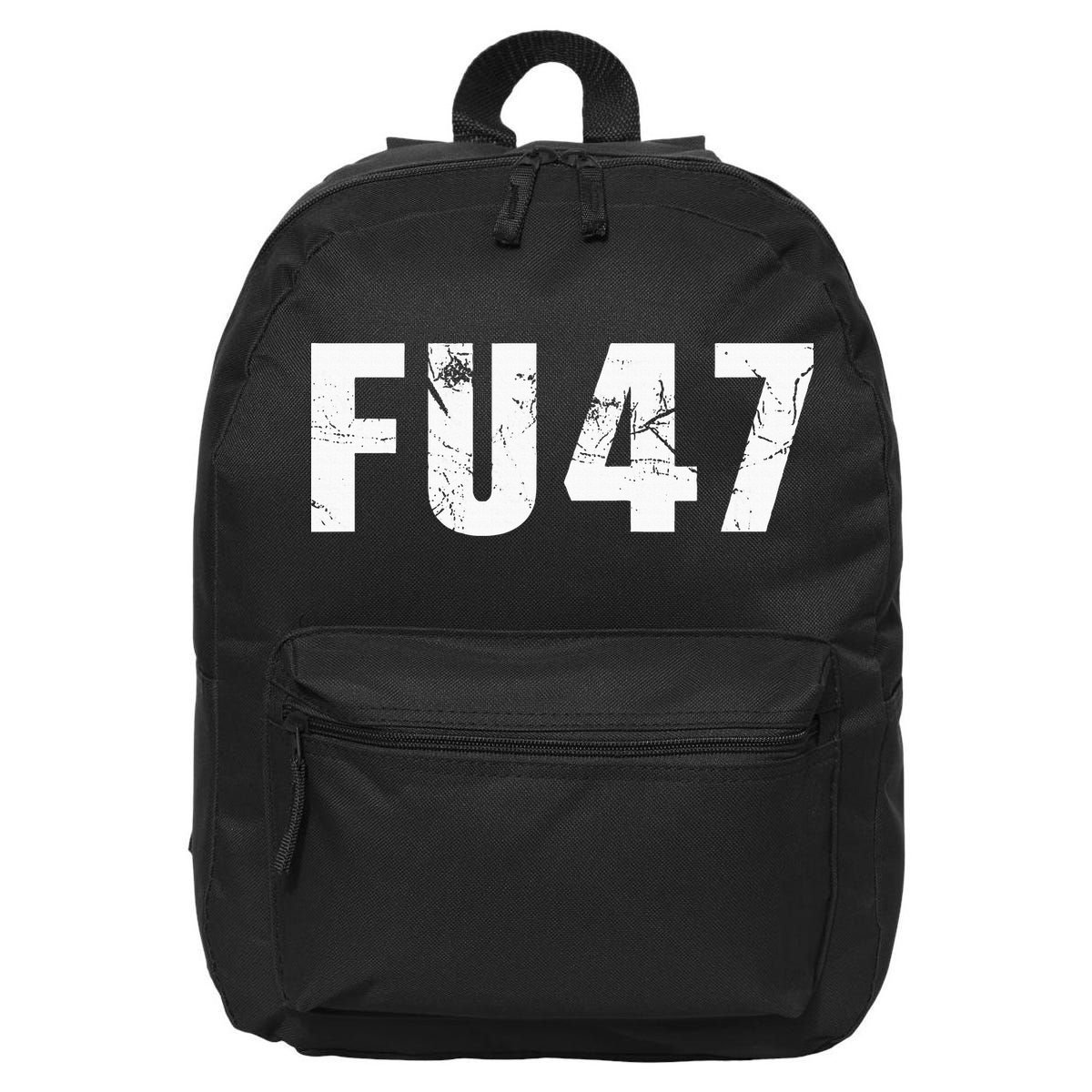 Funny Fu47 Anti Trump Patriotic Pro Harris Democrat 2024 16 in Basic Backpack