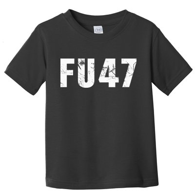 Funny Fu47 Anti Trump Patriotic Pro Harris Democrat 2024 Toddler T-Shirt