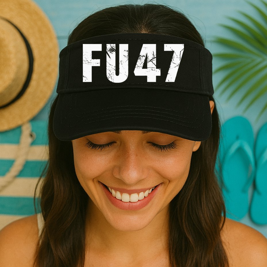 Funny Fu47 Anti Trump Patriotic Pro Harris Democrat 2024 Visor