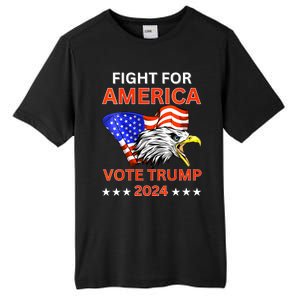 Fight For America Trump 2024 We The People Have Had Enough Tall Fusion ChromaSoft Performance T-Shirt