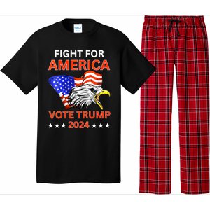 Fight For America Trump 2024 We The People Have Had Enough Pajama Set