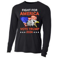 Fight For America Trump 2024 We The People Have Had Enough Cooling Performance Long Sleeve Crew