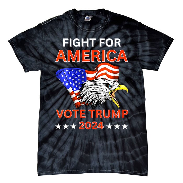 Fight For America Trump 2024 We The People Have Had Enough Tie-Dye T-Shirt