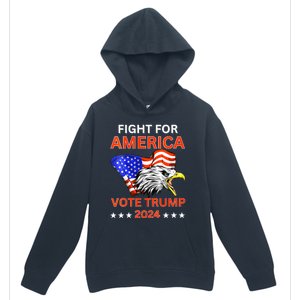 Fight For America Trump 2024 We The People Have Had Enough Urban Pullover Hoodie