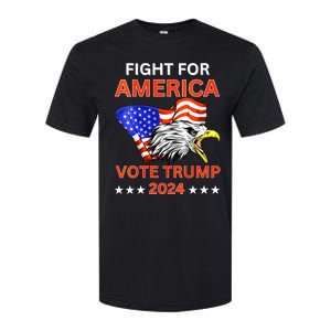 Fight For America Trump 2024 We The People Have Had Enough Softstyle CVC T-Shirt