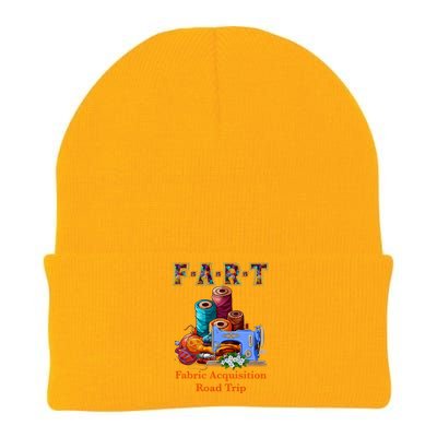 Fart Fabric Acquisition Road Trip Sewing F.A.R.T Quilting Knit Cap Winter Beanie