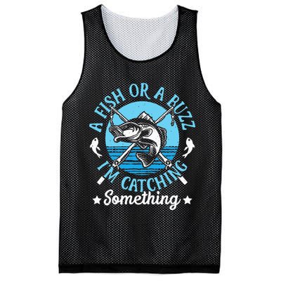 Funny Fishing A Fish Or A Buzz Mesh Reversible Basketball Jersey Tank