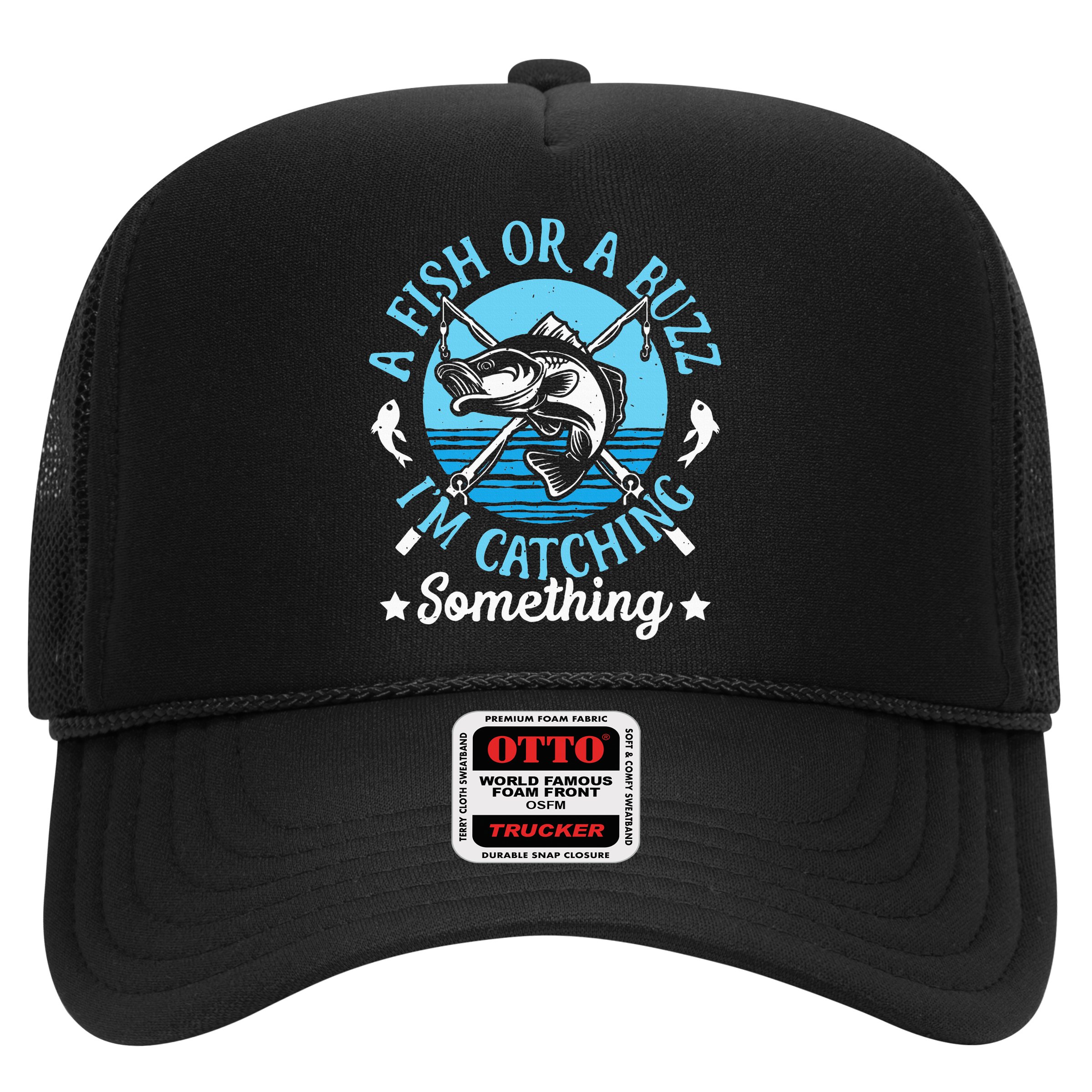 Funny Fishing A Fish Or A Buzz Hat