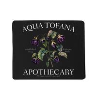 Funny Feminist Aqua Tofana Apothecary Mousepad