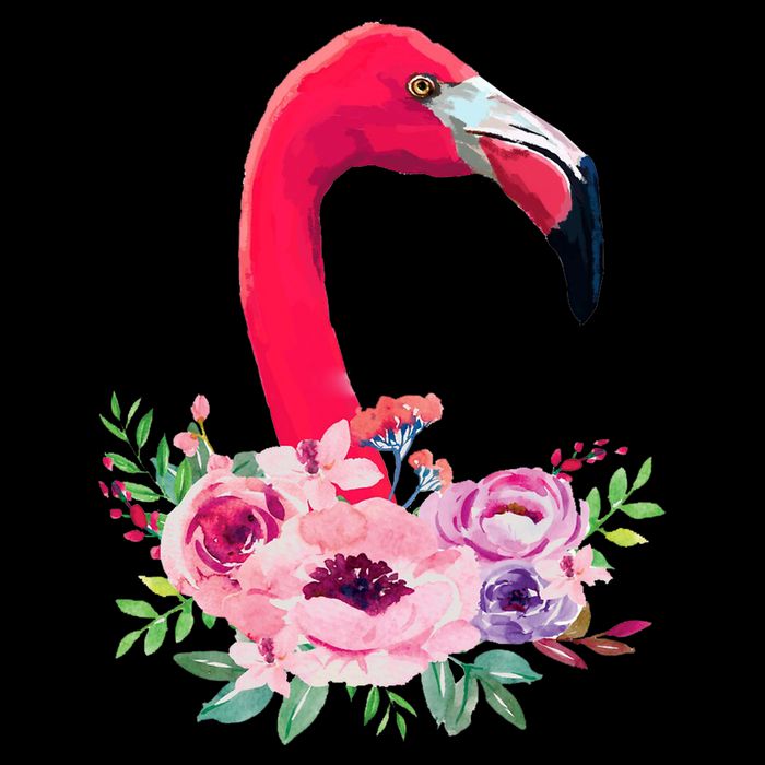 Flamingo Floral Art Impact Tech Backpack