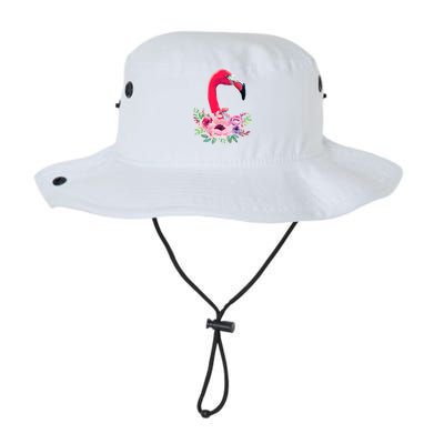 Flamingo Floral Art Bucket Hat