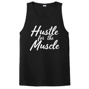 Funny Fitness And Gym Hustle For That Muscle Weight Lifting Gift PosiCharge Competitor Tank