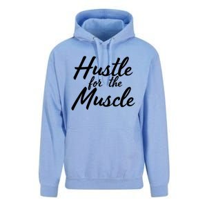 Funny Fitness And Gym Hustle For That Muscle Weight Lifting Gift Unisex Surf Hoodie