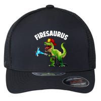 Future Firefighter Art For Fire Department Fireman Flexfit Unipanel Trucker Cap