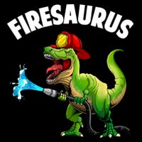 Future Firefighter Art For Fire Department Fireman Flexfit Unipanel Trucker Cap