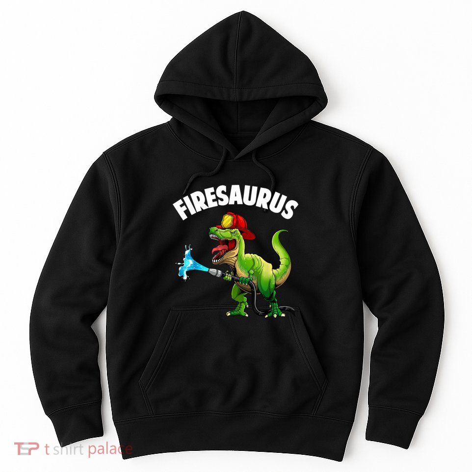 Future Firefighter Art For Fire Department Fireman Hoodie