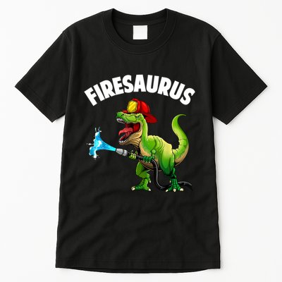 Future Firefighter Art For Fire Department Fireman Tall T-Shirt