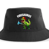 Future Firefighter Art For Fire Department Fireman Sustainable Bucket Hat