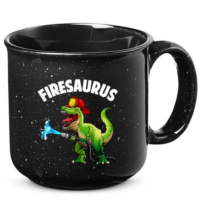 Future Firefighter Art For Fire Department Fireman 15oz Campfire Ceramic Mug