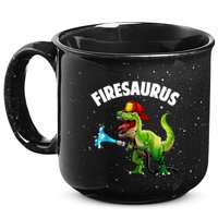 Future Firefighter Art For Fire Department Fireman 15oz Campfire Ceramic Mug