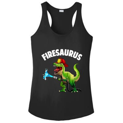 Future Firefighter Art For Fire Department Fireman Ladies PosiCharge Competitor Racerback Tank