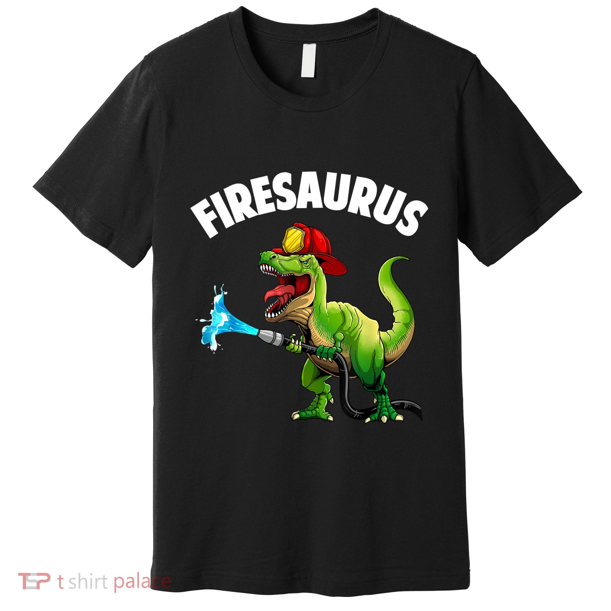 Future Firefighter Art For Fire Department Fireman Premium T-Shirt