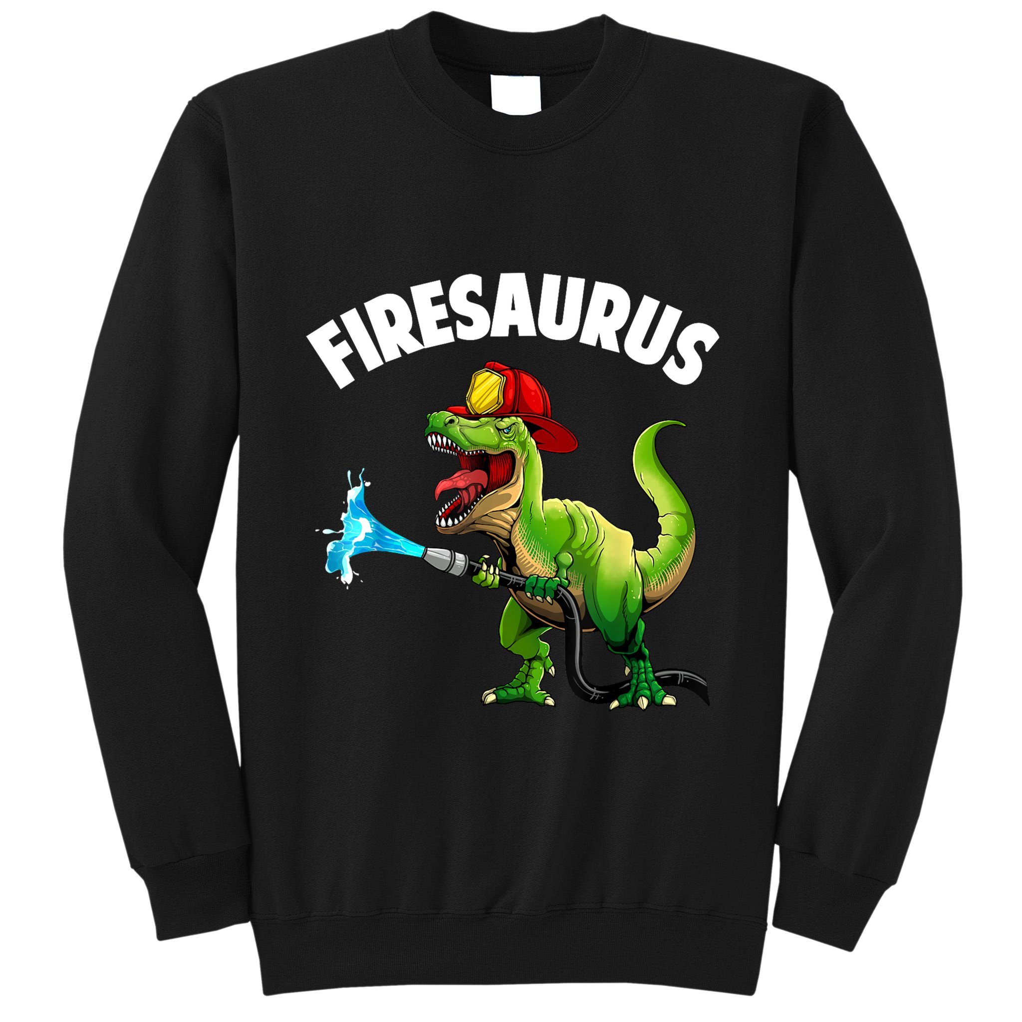 Future Firefighter Art For Fire Department Fireman Tall Sweatshirt