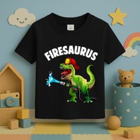 Future Firefighter Art For Fire Department Fireman Toddler T-Shirt
