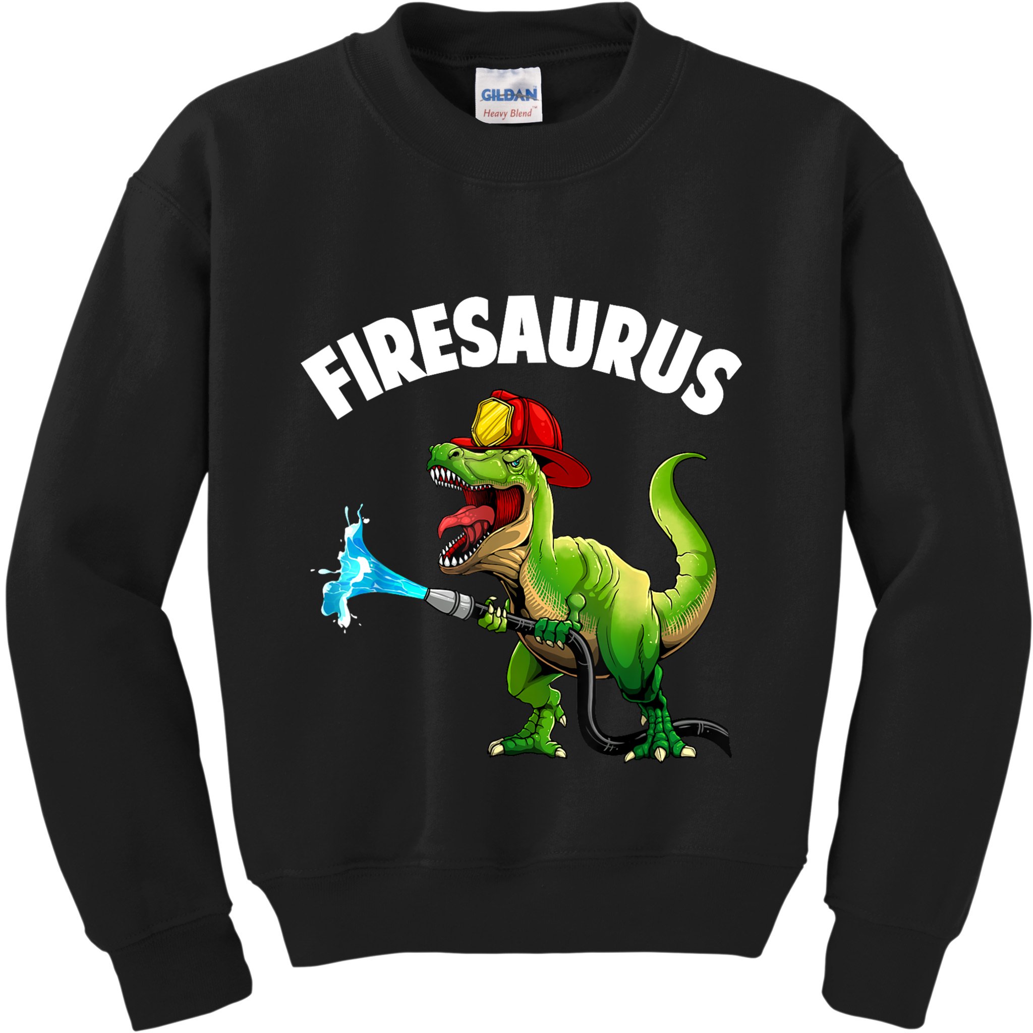 Future Firefighter Art For Fire Department Fireman Kids Sweatshirt