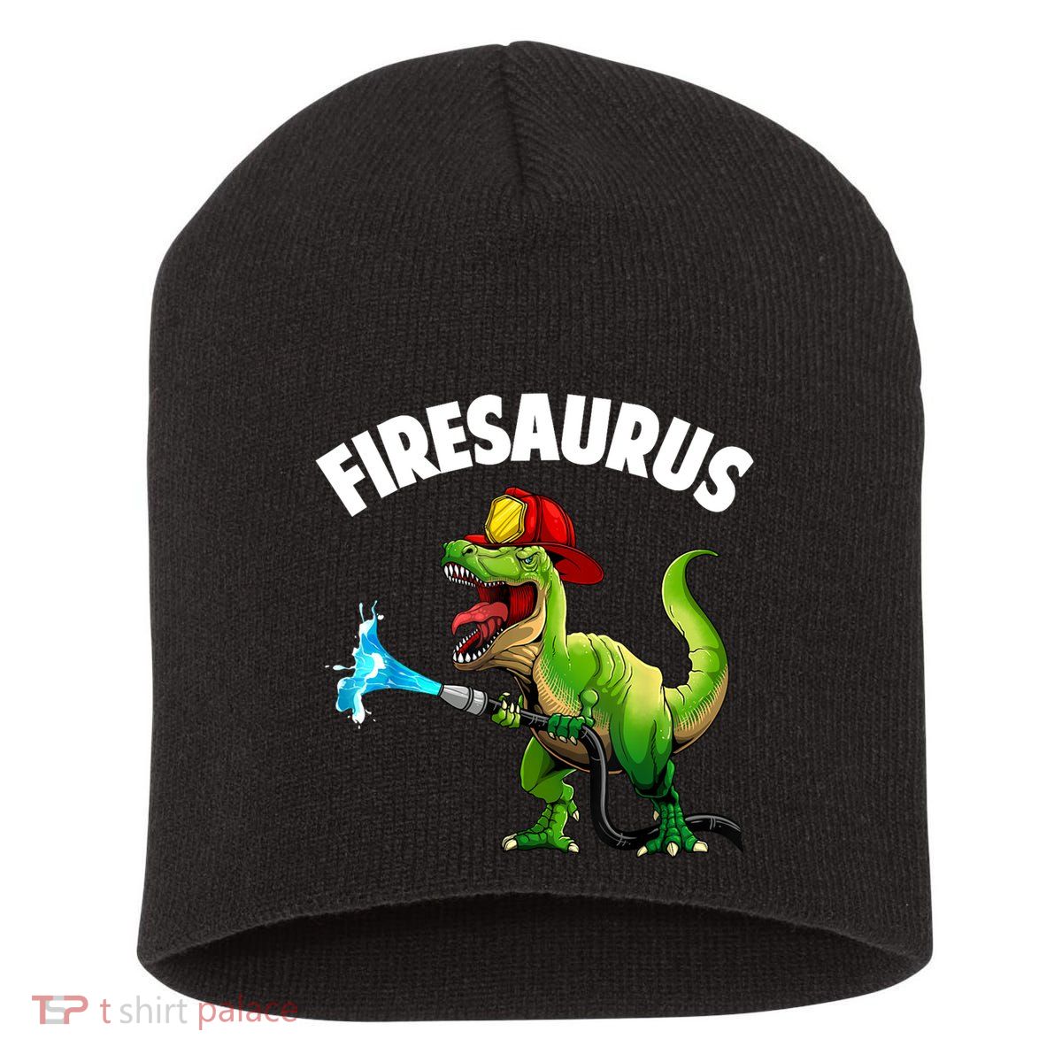 Future Firefighter Art For Fire Department Fireman Short Acrylic Beanie
