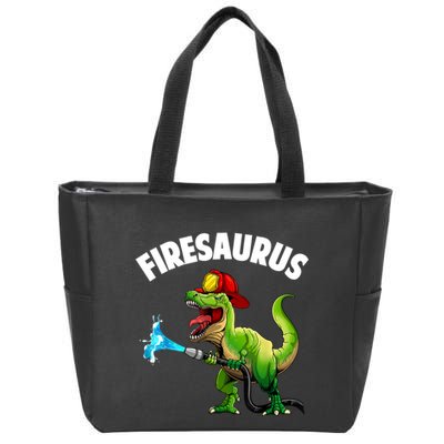 Future Firefighter Art For Fire Department Fireman Zip Tote Bag