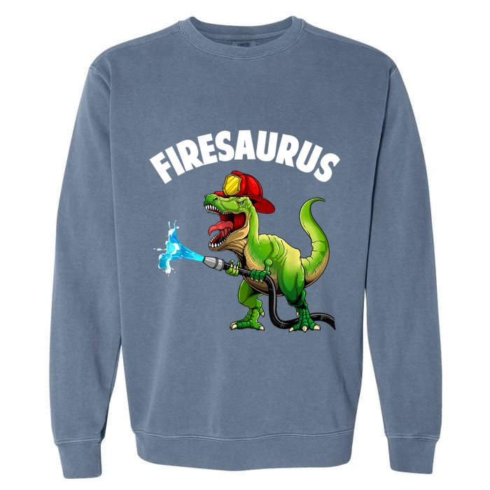 Future Firefighter Art For Fire Department Fireman Garment-Dyed Sweatshirt