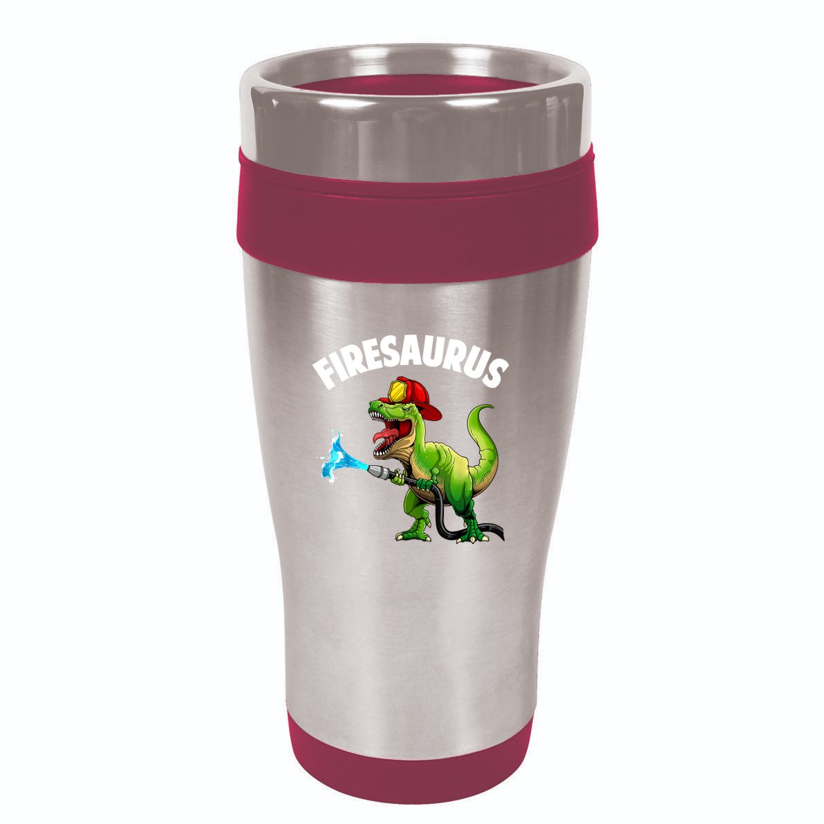 Future Firefighter Art For Fire Department Fireman 16oz Travel Tumbler