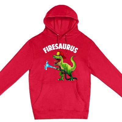 Future Firefighter Art For Fire Department Fireman Premium Pullover Hoodie