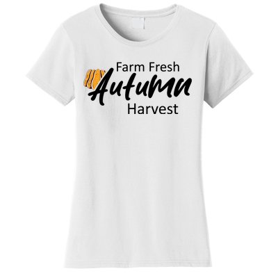 Farm Fresh Autumn Harvest Graphic Women's T-Shirt