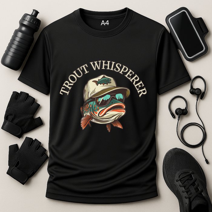 Fishing Fun Adventurous Trout Whisperer Performance Shirt