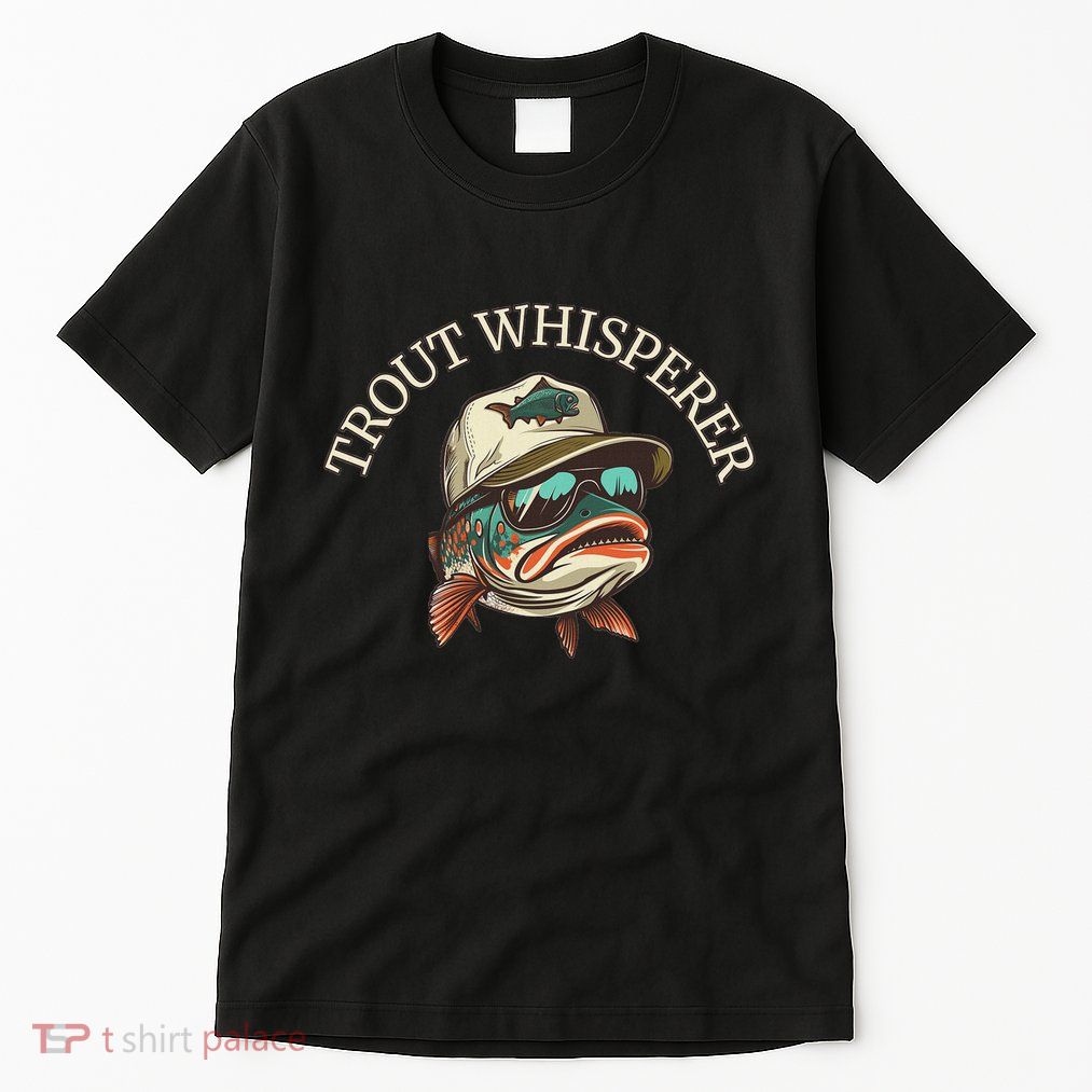 Fishing Fun Adventurous Trout Whisperer Tall T-Shirt
