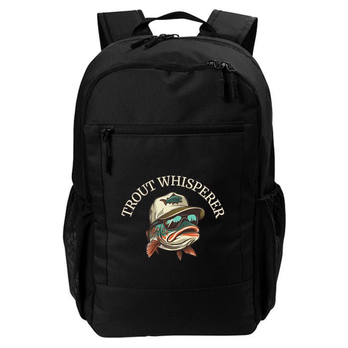 Fishing Fun Adventurous Trout Whisperer Backpack