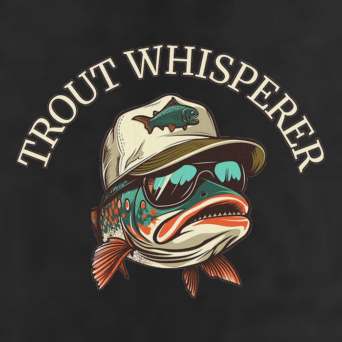 Fishing Fun Adventurous Trout Whisperer 15oz Campfire Ceramic Mug