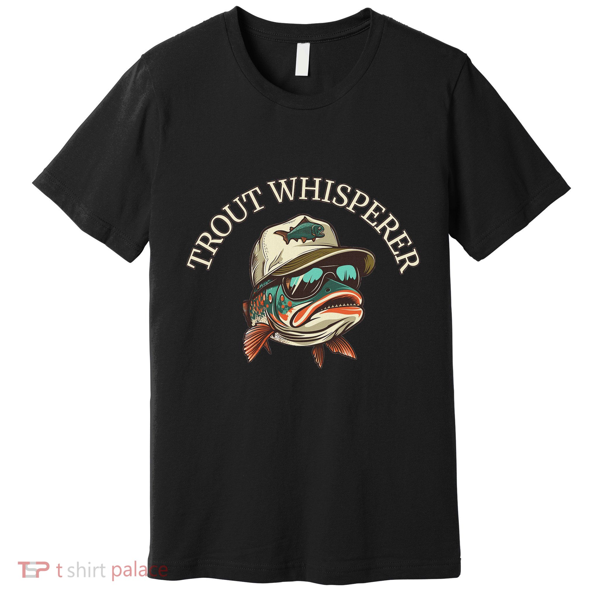 Fishing Fun Adventurous Trout Whisperer Premium T-Shirt
