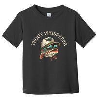 Fishing Fun Adventurous Trout Whisperer Toddler T-Shirt