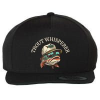 Fishing Fun Adventurous Trout Whisperer Wool Snapback Cap