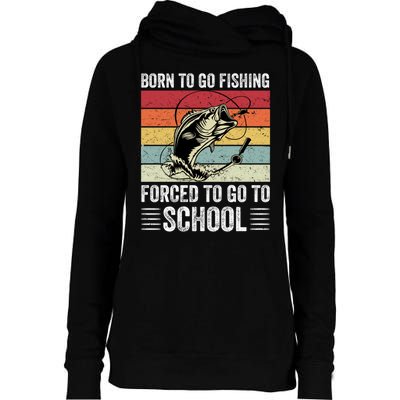 Funny Fishing Art For Men Women Fishing Fish Fisherman Womens Funnel Neck Pullover Hood