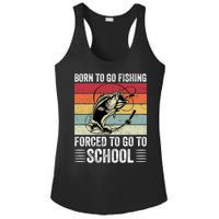 Funny Fishing Art For Men Women Fishing Fish Fisherman Ladies PosiCharge Competitor Racerback Tank