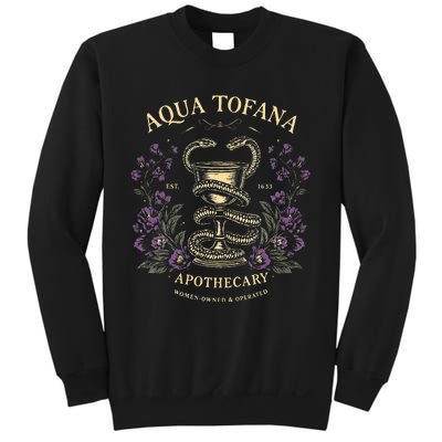 Funny Feminist Aqua Tofana Apothecary Sweatshirt