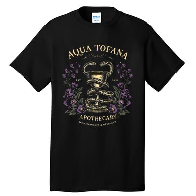 Funny Feminist Aqua Tofana Apothecary Tall T-Shirt