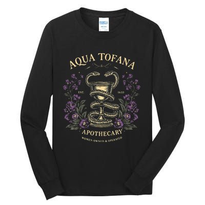 Funny Feminist Aqua Tofana Apothecary Tall Long Sleeve T-Shirt