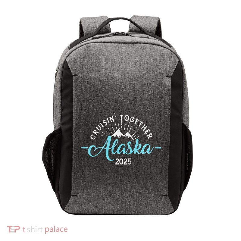 Family Friends And Group Alaska Cruise 2025 Vector Backpack