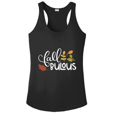 Fall Fabulous Autumn Ladies PosiCharge Competitor Racerback Tank